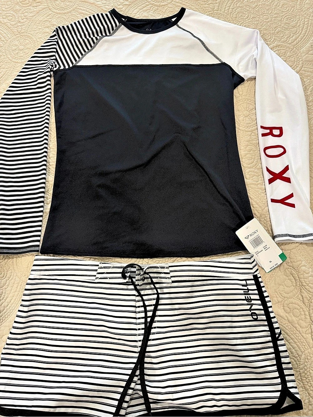 Black & White Swim Set Black - never worn - NWT and NWOT